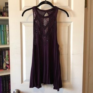 High neck sleeveless sequined detailed blouse